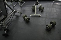 Piso para gimnasio